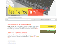 Tablet Screenshot of feefiefoefirm.com